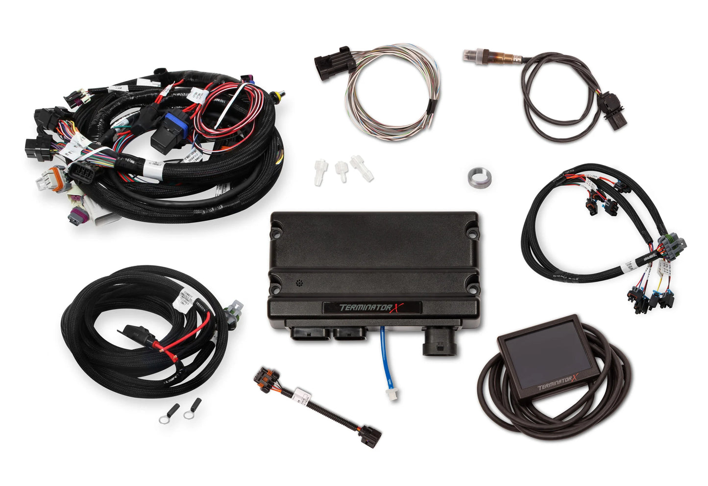 HOLLEY EFI TERMINATOR X - GEN III 4.8/5.3/6.0 GM TRUCK ENGINES 24x Crank - 1x Cam - Multec 2 Injectors - 3.5 in. Touchscreen