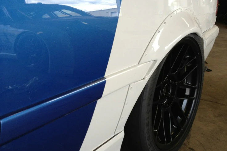HARD Motorsport - BMW E36 Coupe Fender Flares FULL SET (E36FLARE2D.FULL)