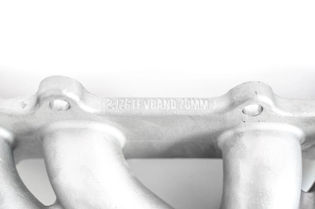 ARTEC Toyota 2JZ-GTE 70mm V-band Exhaust Manifold