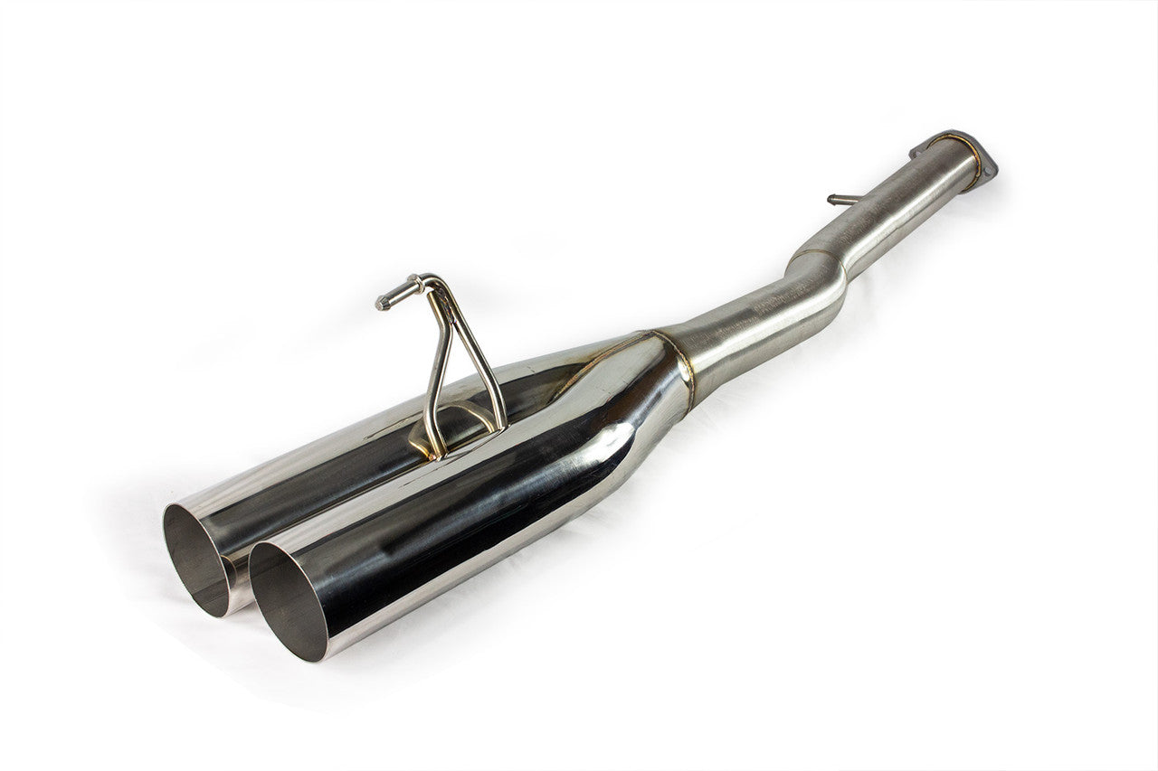 ISR Performance EP (Straight Pipes) Dual Tip Exhaust - Nissan 350Z 4"