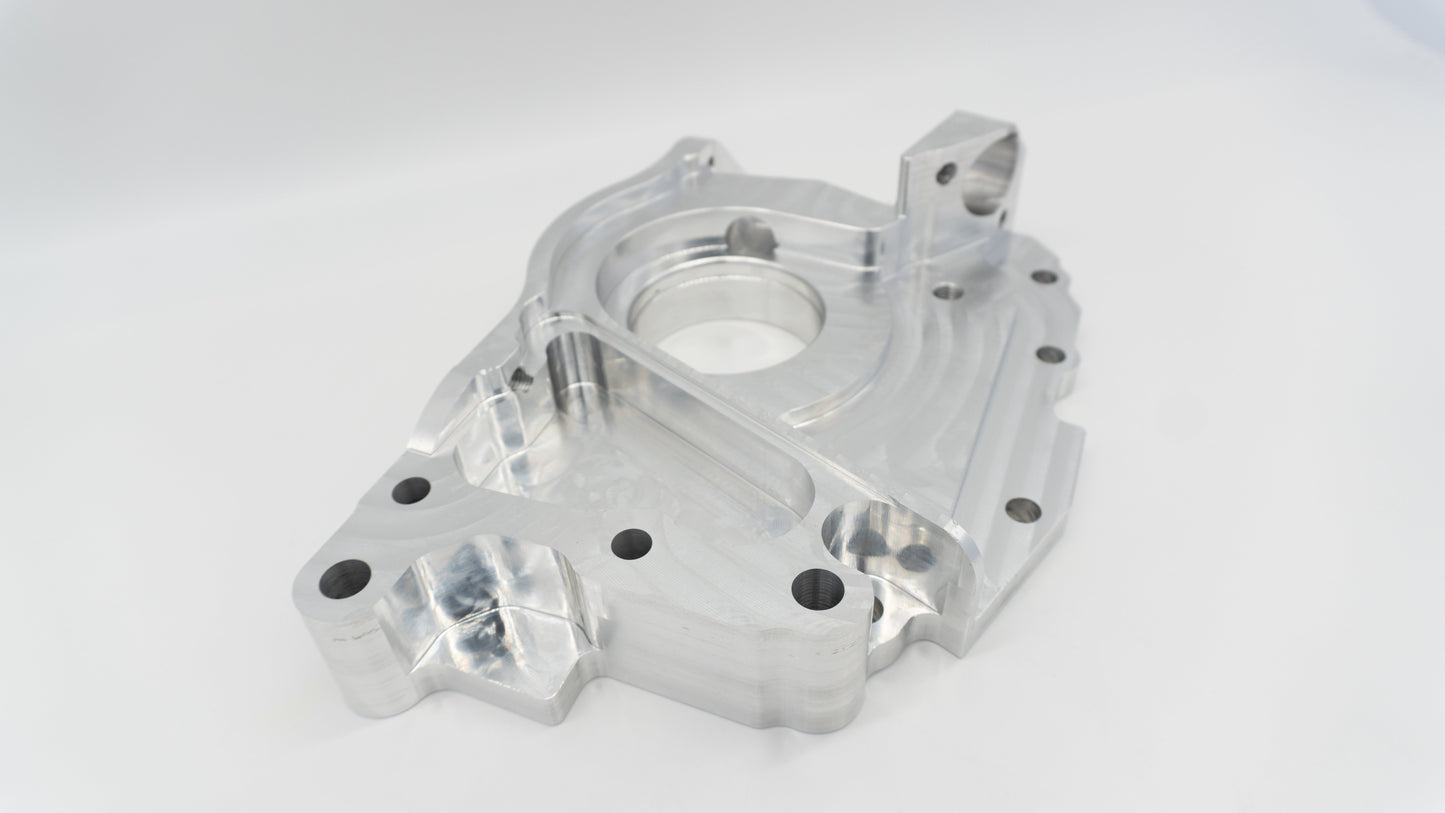 ASE 2JZ 1JZ Oil Pump Delete Dry Sump Plate