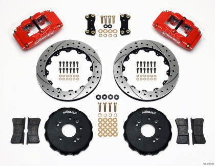 Wilwood Forged Superlite 4 Big Brake Front Brake Kit 1989-1998 Nissan 240sx