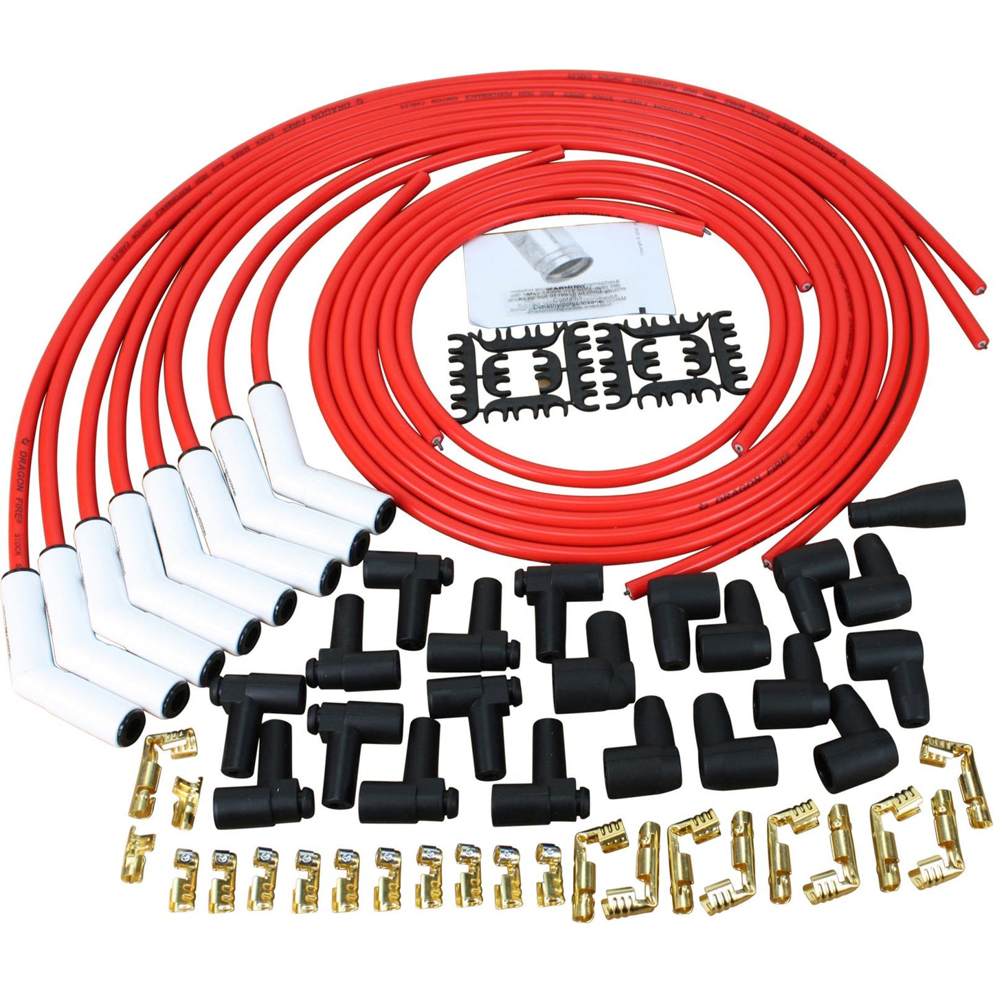 Dragon Fire Street Series Spark Plug Wire Sets SPW1003WC-RD