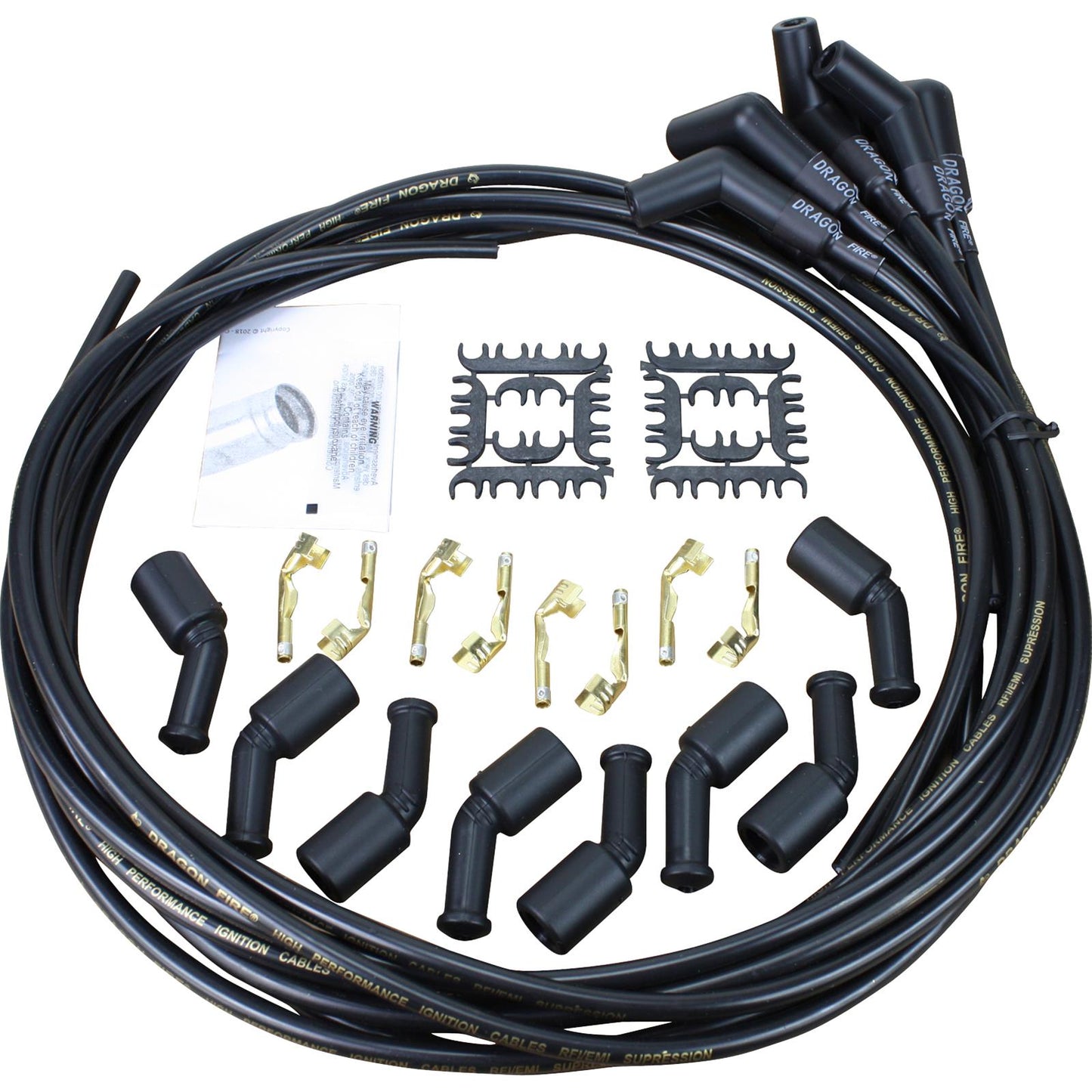 Dragon Fire Street Series Spark Plug Wire Sets SPW1004-BK