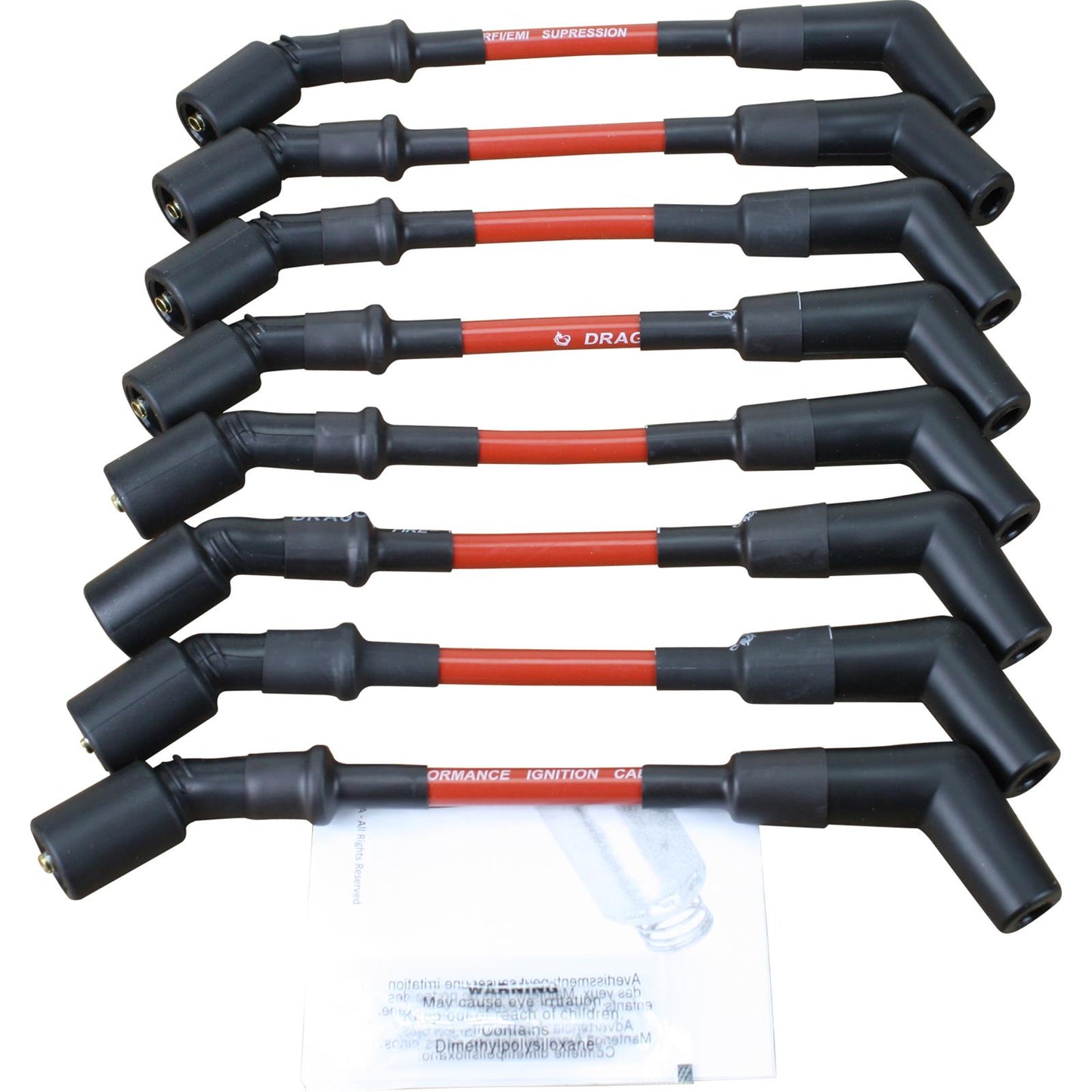 Dragon Fire Street Series Spark Plug Wire Sets SPW1005HS-RD