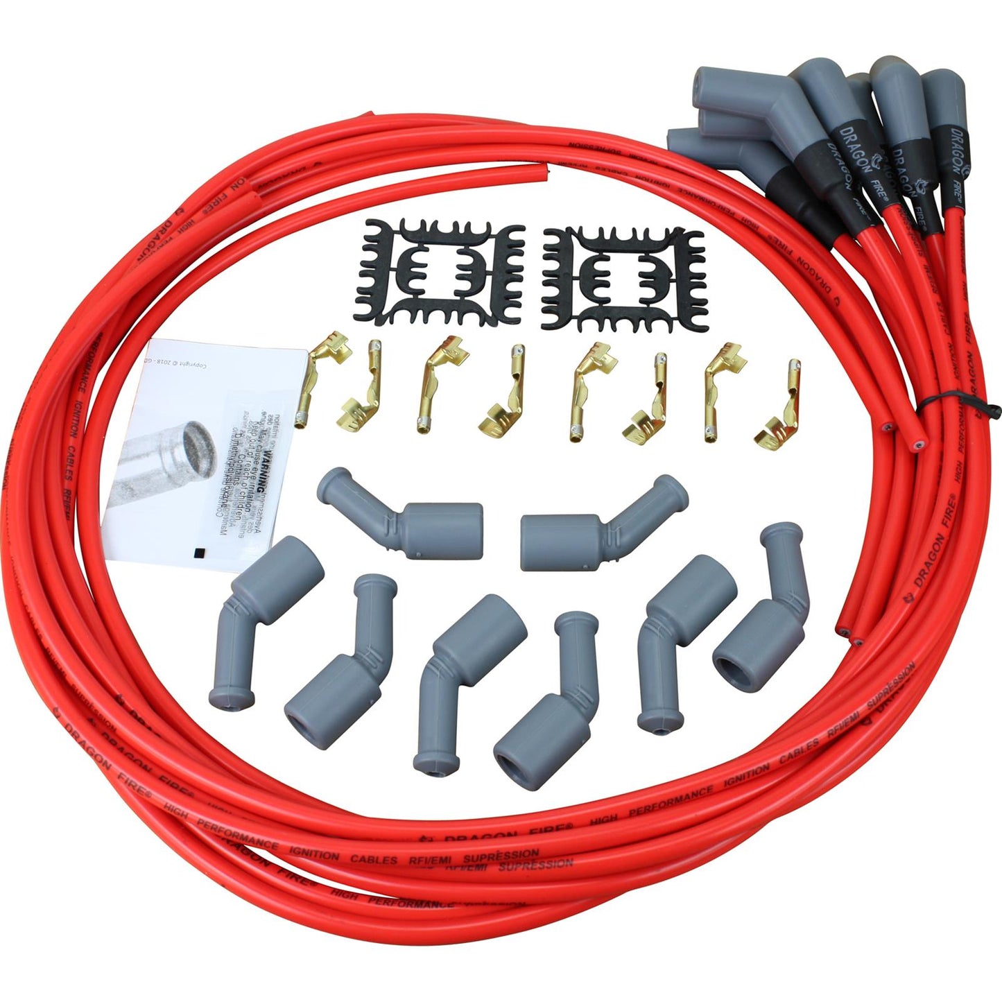 Dragon Fire Sport Series Spark Plug Wire Sets SPW2004-RD