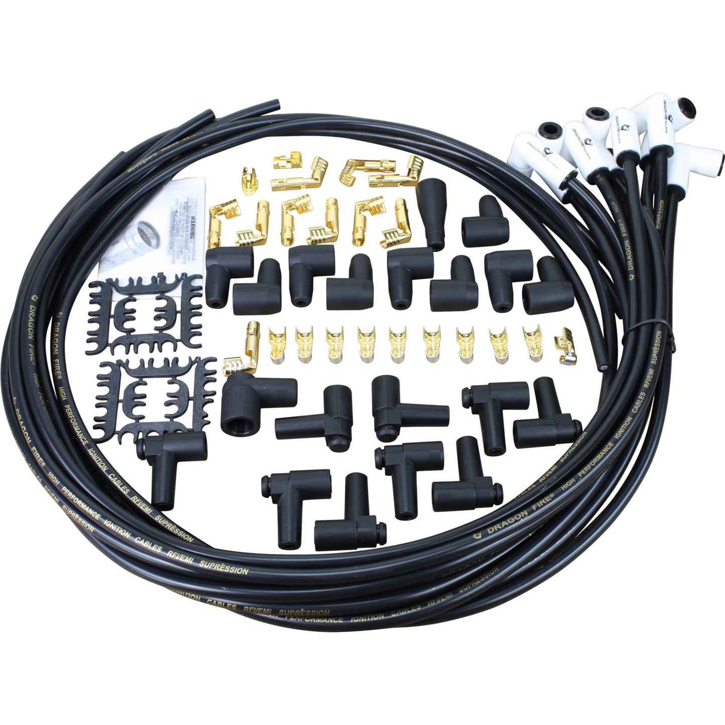 Dragon Fire Race Series Spark Plug Wire Sets SPW3001WC-BK
