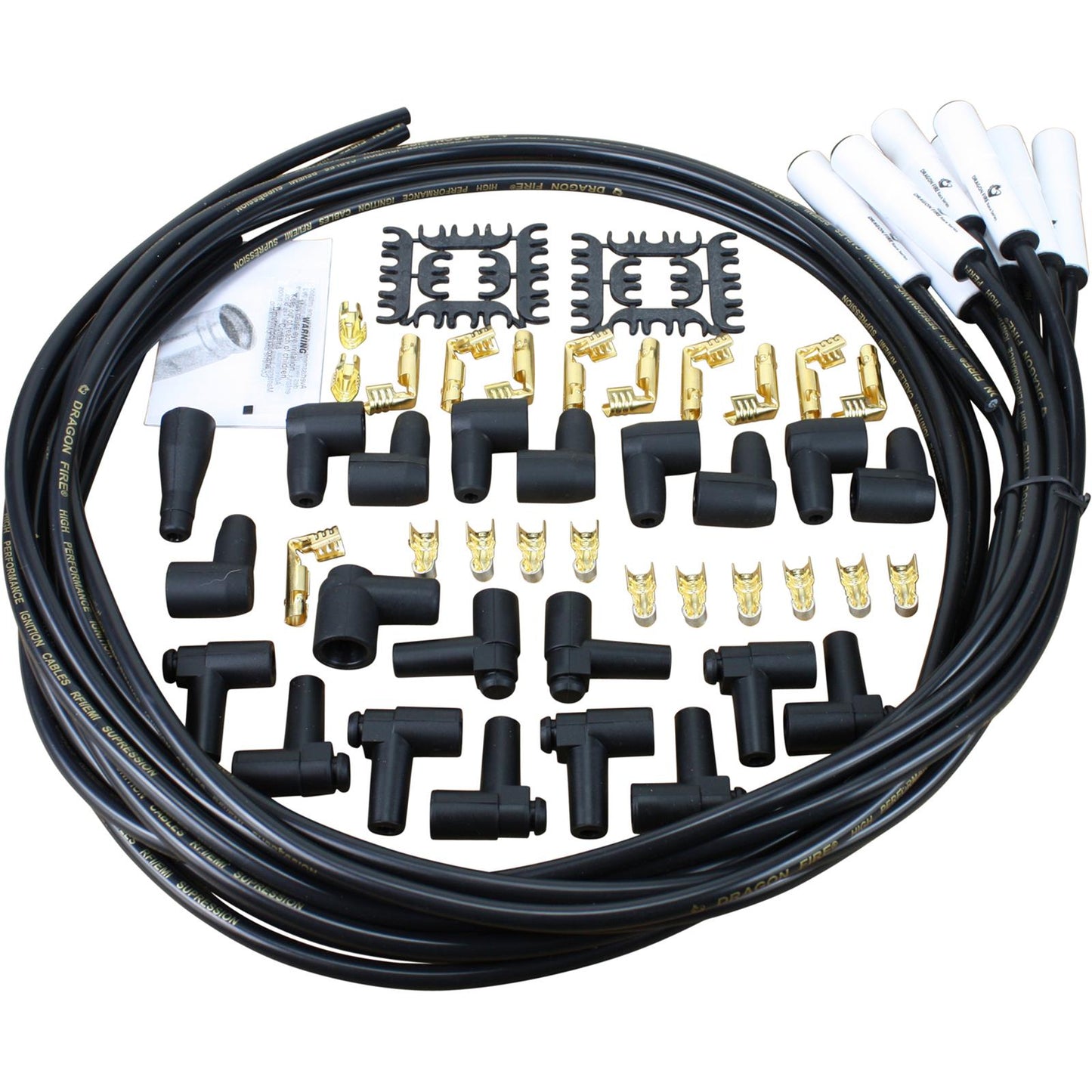 Dragon Fire Race Series Spark Plug Wire Sets SPW3002WC-BK