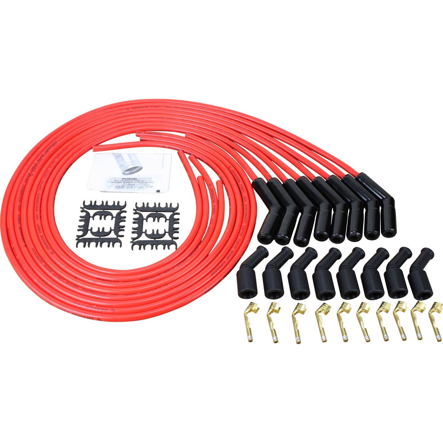 Dragon Fire Race Series Spark Plug Wire Sets SPW3004BC-RD
