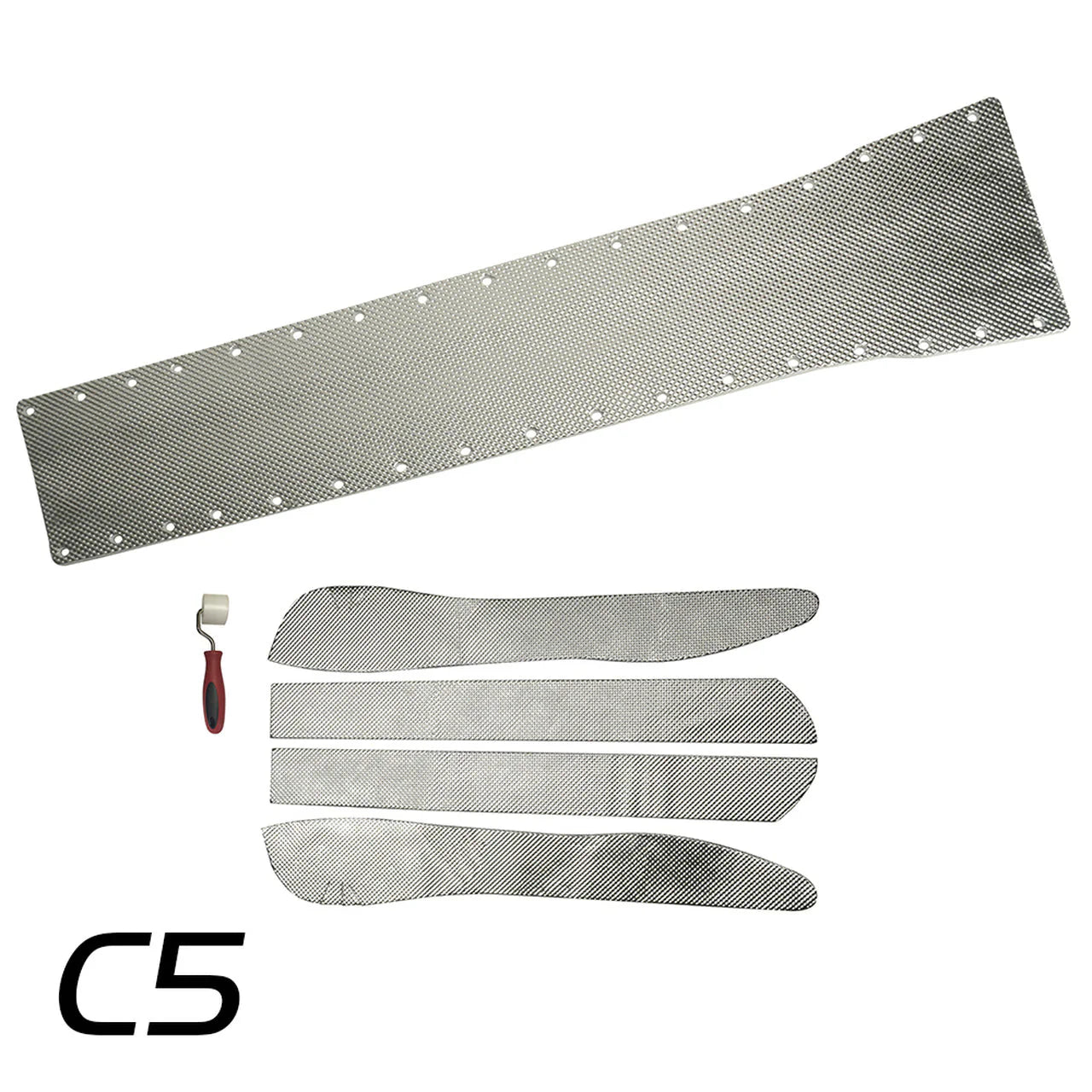 DEI - C5 Corvette - Trans Tunnel Heat Shield Complete Kit