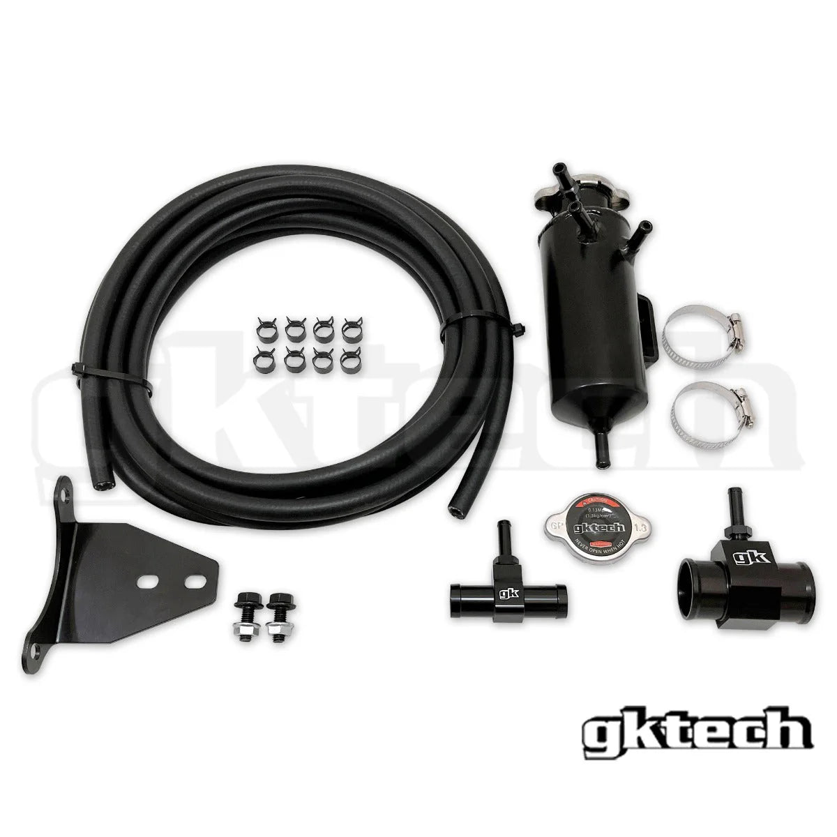 GKTech - Z34 370Z BOLT ON COOLANT SWIRL POT SETUP (Z34SWIRL)