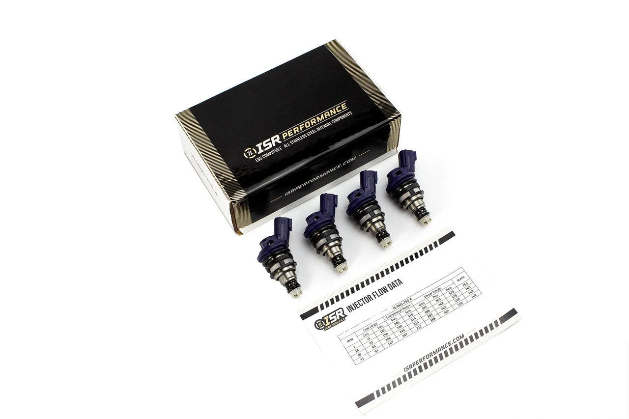 ISR Performance - Side Feed Injectors - Nissan 550cc (Set Of 4) (IS-INJS-550-4)