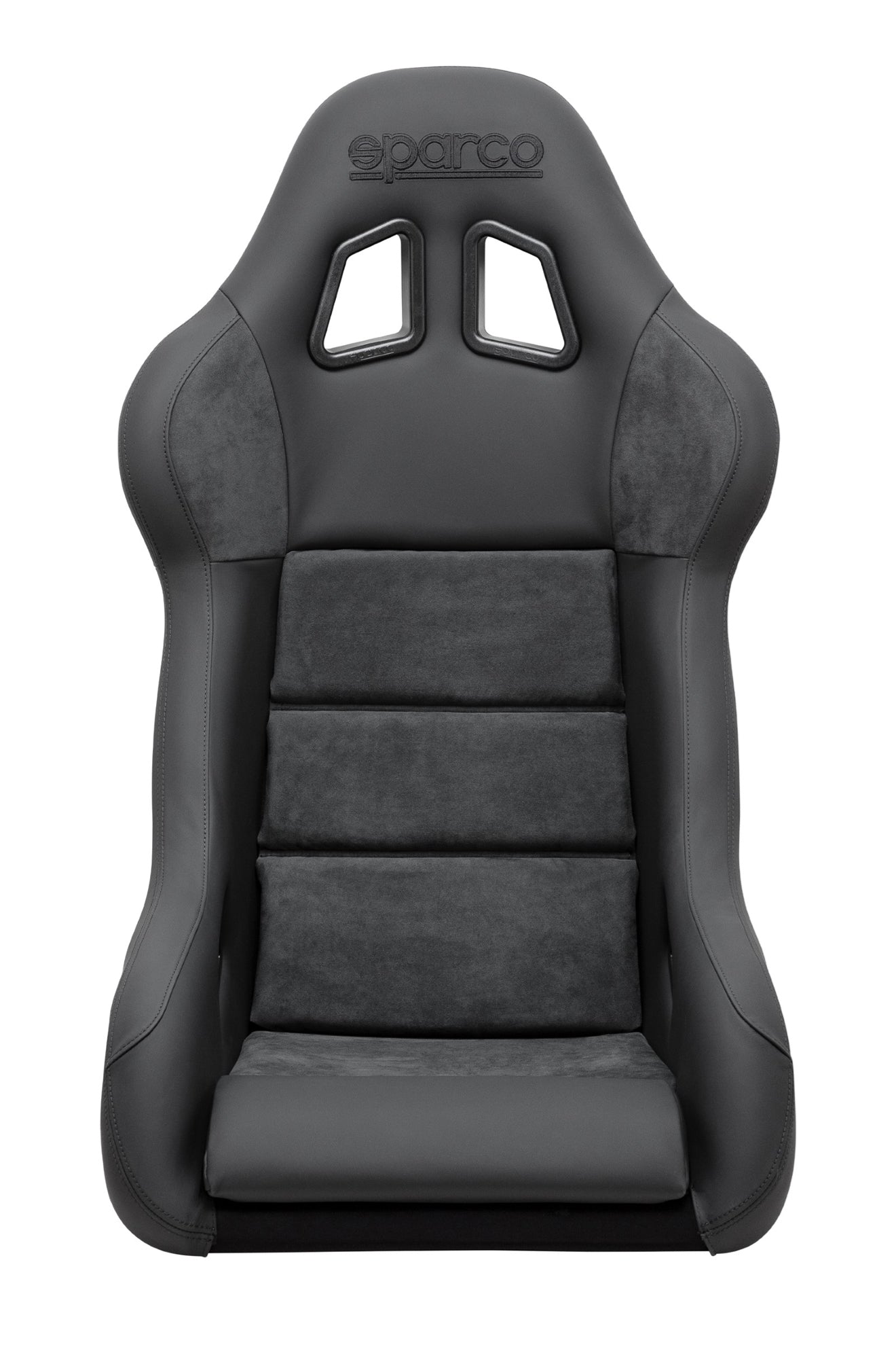 Sparco Seat QRT Performance Leather/Alcantara Black (Must Use Side Mount 600QRT)