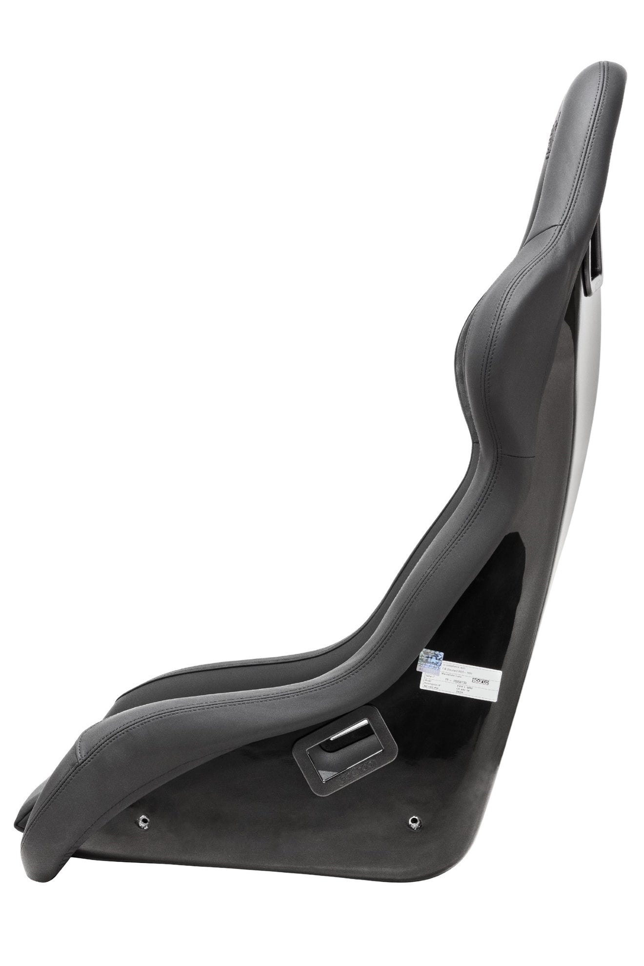 Sparco Seat QRT Performance Leather/Alcantara Black (Must Use Side Mount 600QRT)