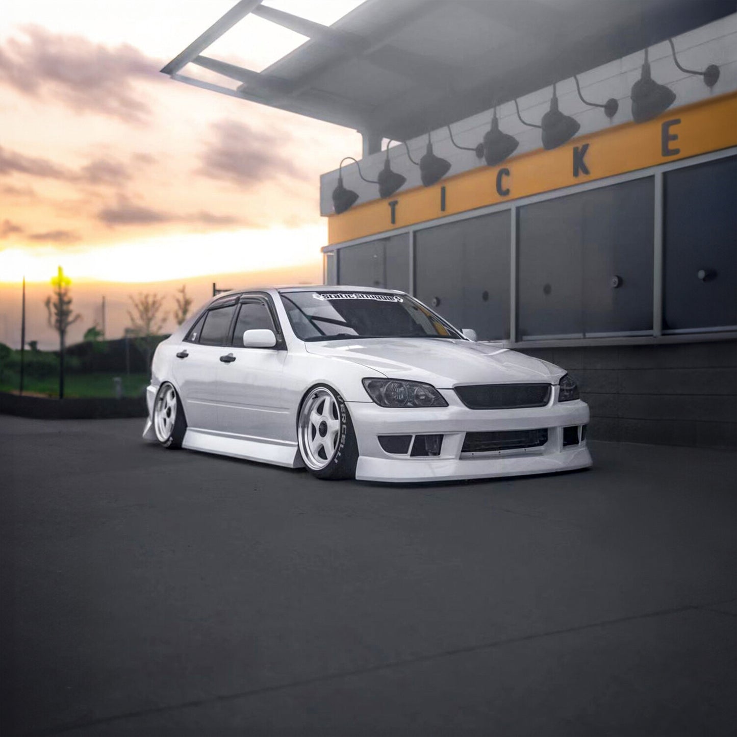 KBD - Lexus IS300 2000-2005 Bsport Style 4 Piece Polyurethane Full Body Kit (37-6815)