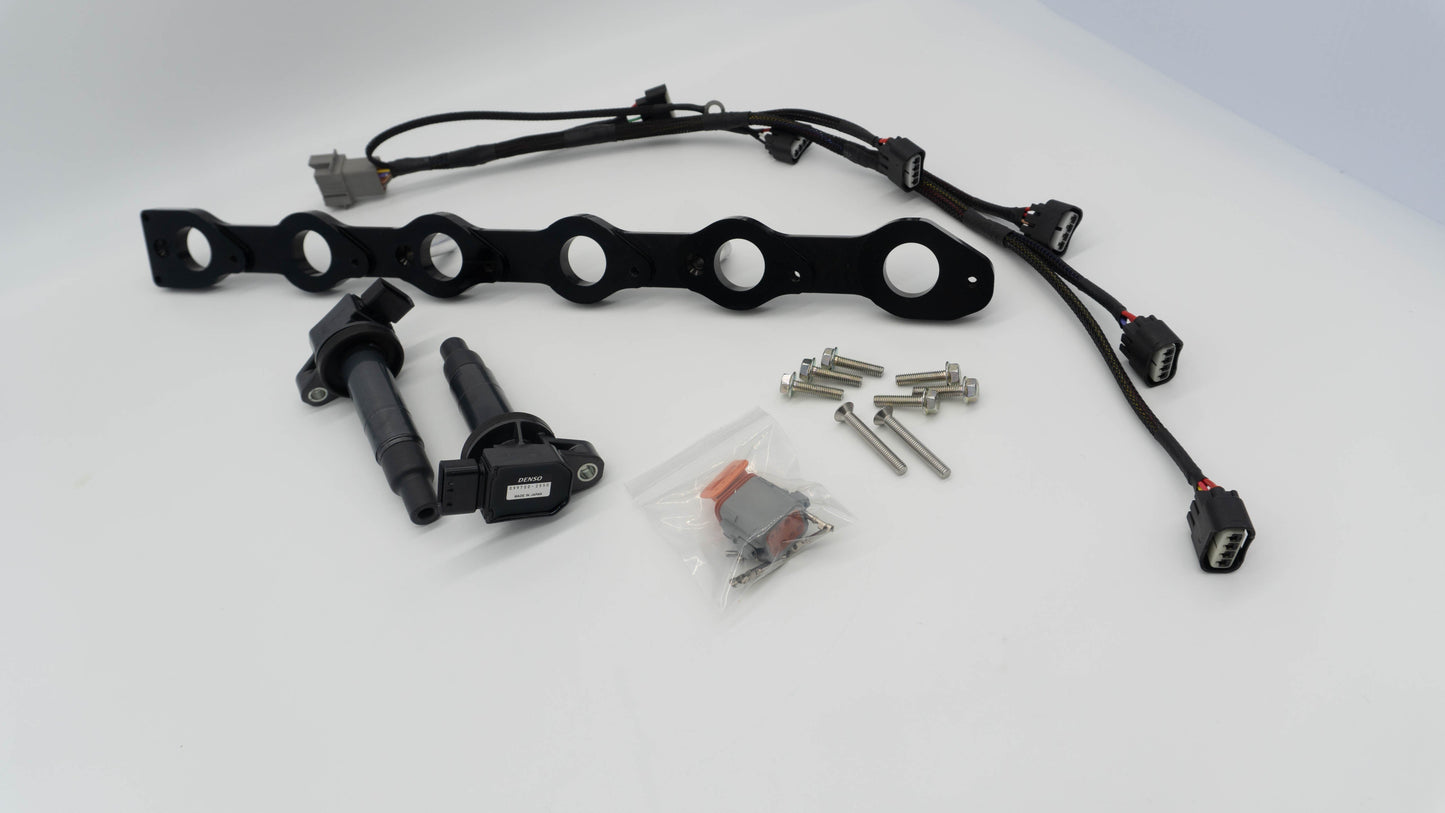 Autosports Engineering 2JZGE 1ZZ 1NZ Smart Coil Brackets One Piece Bracket
