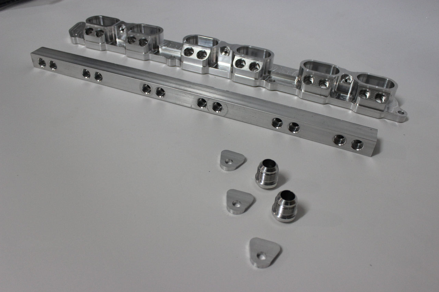 Autosports Engineering Billet Lower Intake Flange Toyota 2JZGE Dual Injector
