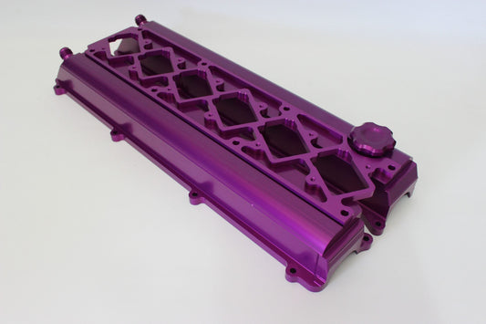 Autosports Engineering Billet 2JZGTE Non VVTi Valve Covers PURPLE