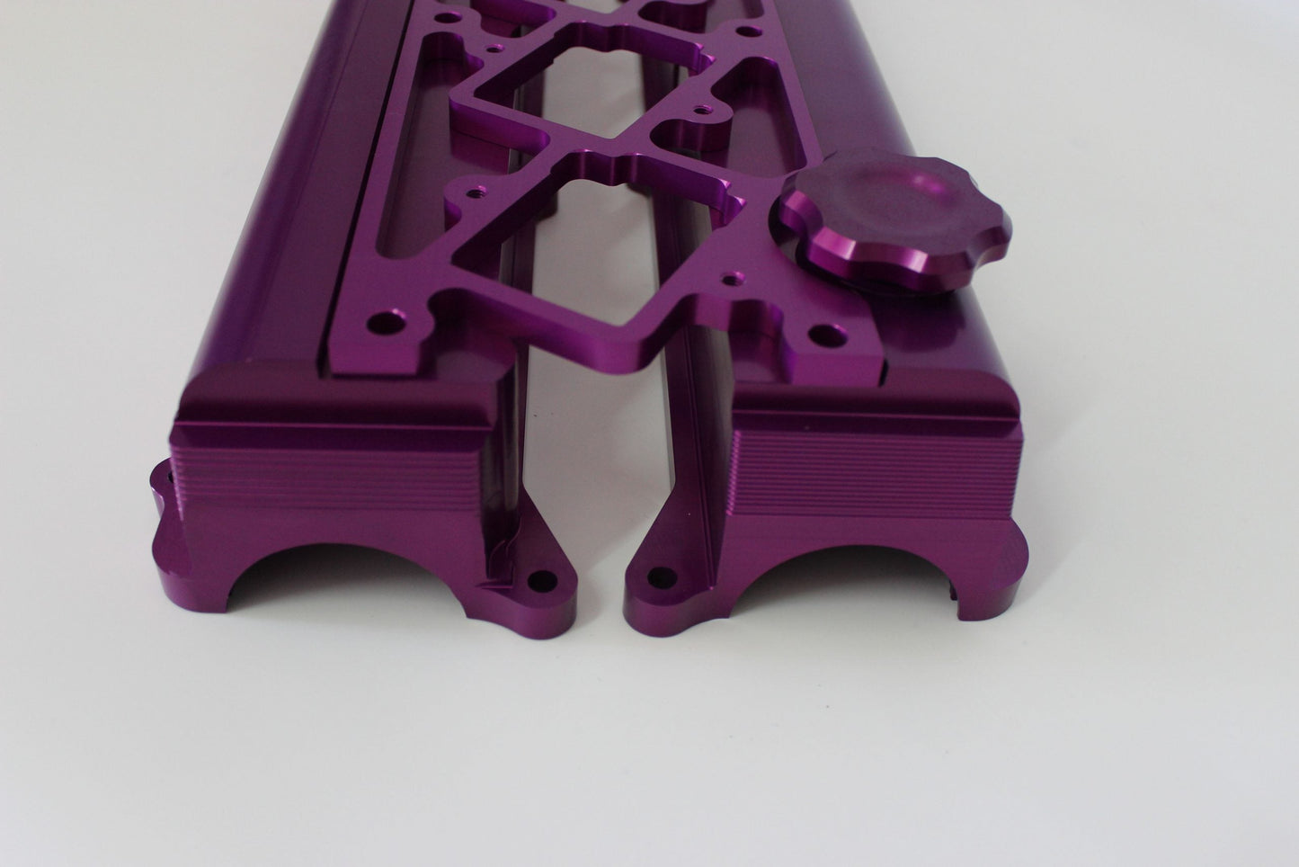 Autosports Engineering Billet 2JZGTE Non VVTi Valve Covers PURPLE