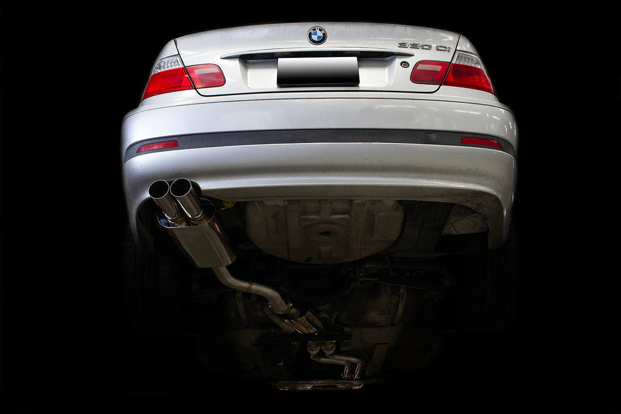 ISR Performance Series II - MBSE Resonated Catback - BMW E46 Late 325/330