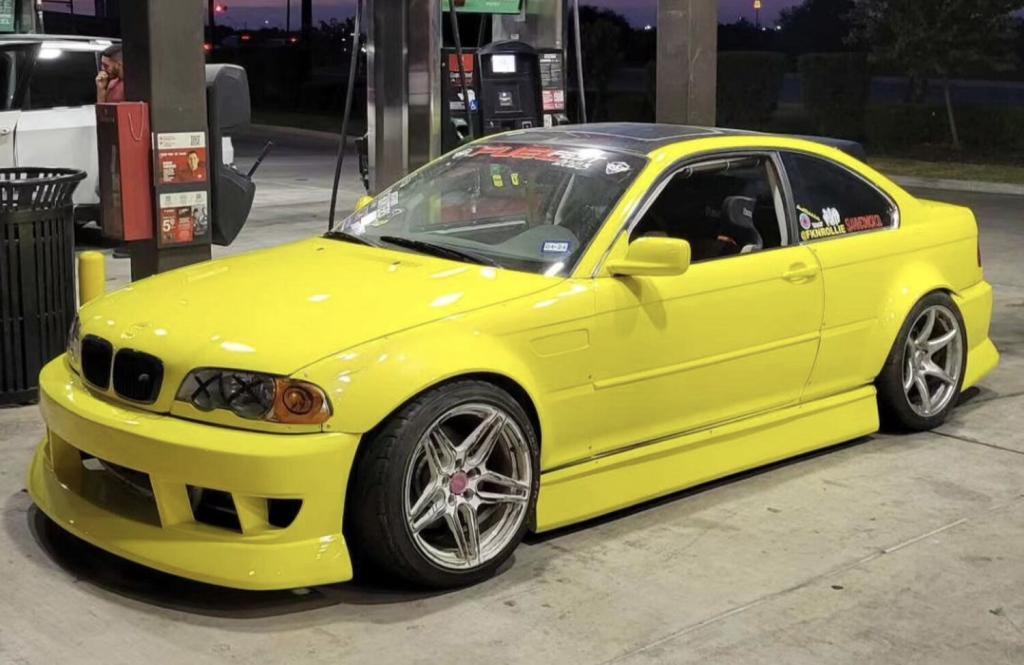 KBD - BMW E46 3 Series 2DR 4DR 1999-2005 ISB Style 4 Piece Polyurethane Full Body Kit (37-6884)
