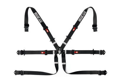 2in 6-Point Sparco Belt Harness Formula Black