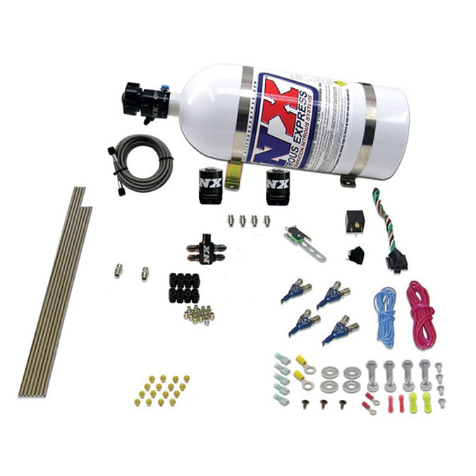 4-Cyl Direct Port Nitrous System, EFI, Gasoline (100-150-250Hp)