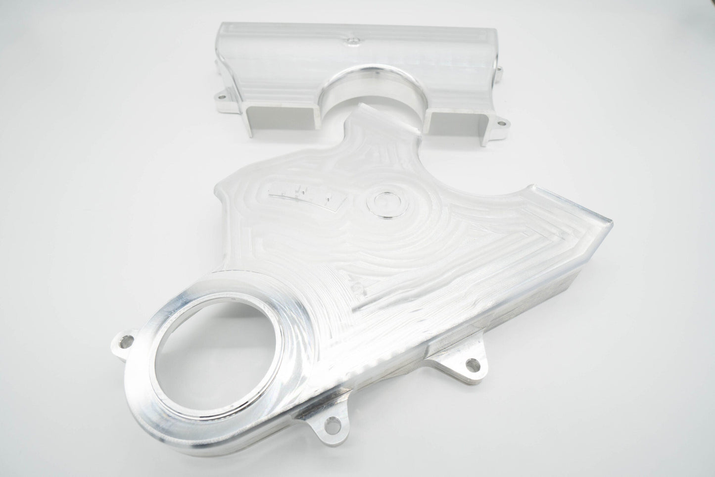 ASE 2JZ Non VVTi Billet Timing Belt Covers - Purple