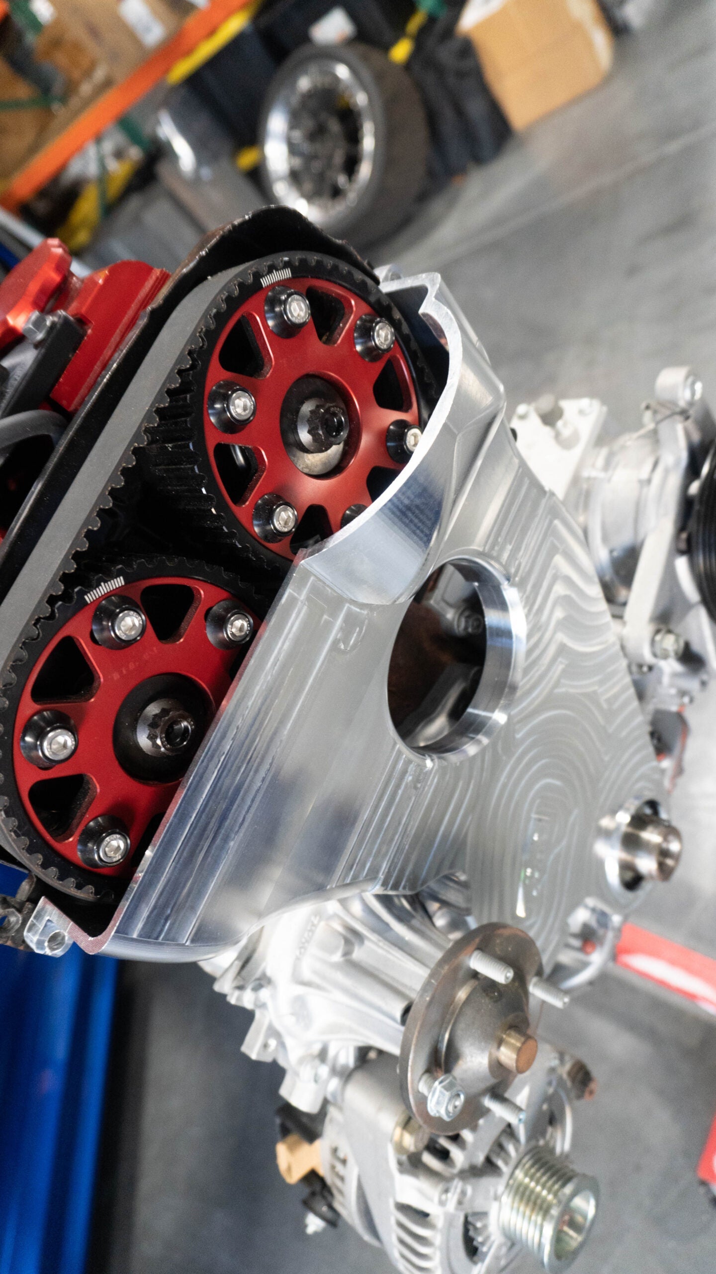 Autosports Engineering 2JZ VVTi Billet Timing Belt Covers