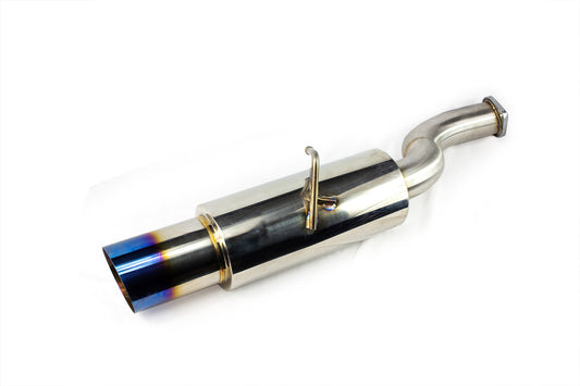 ISR Performance GT Single Exhaust - Hyundai Genesis Coupe 2.0T 09+ - Burnt Tips