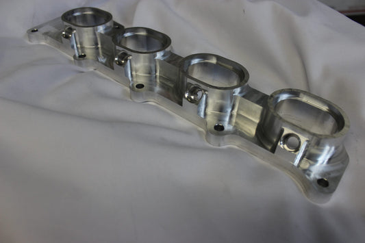 ASE Honda S2000 F20C F22C Billet Intake Flange  Dual Injectors