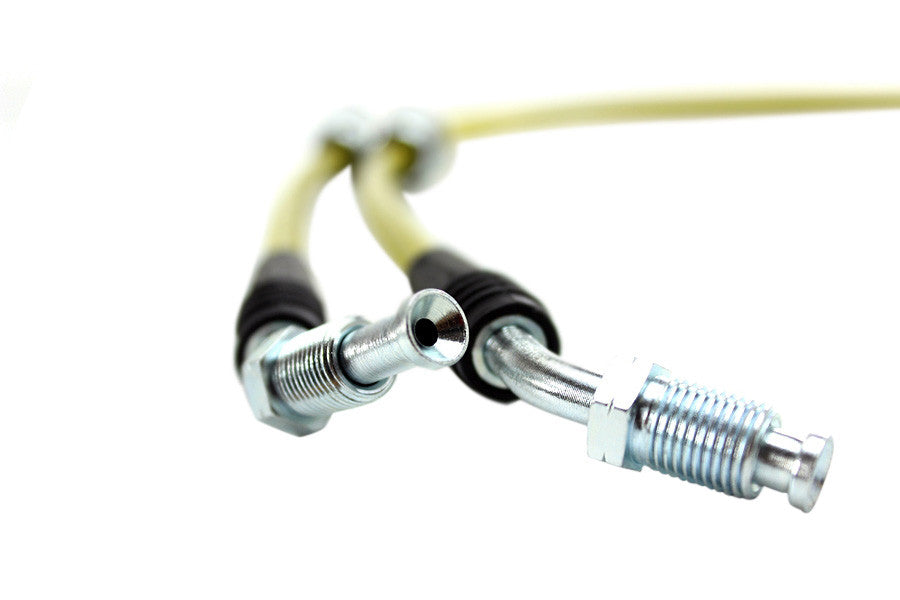ISR Performance Stainless Steel Front Brake Lines - Nissan 240sx  - 300zx Z32 Conversion