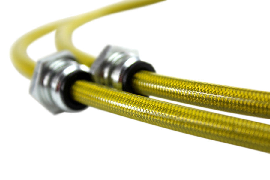 ISR Performance Stainless Steel Front Brake Lines - Nissan 240sx  - 300zx Z32 Conversion
