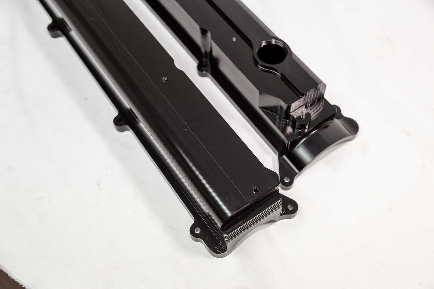 Autosports Engineering Billet 2JZGTE VVTi Valve Covers BLACK