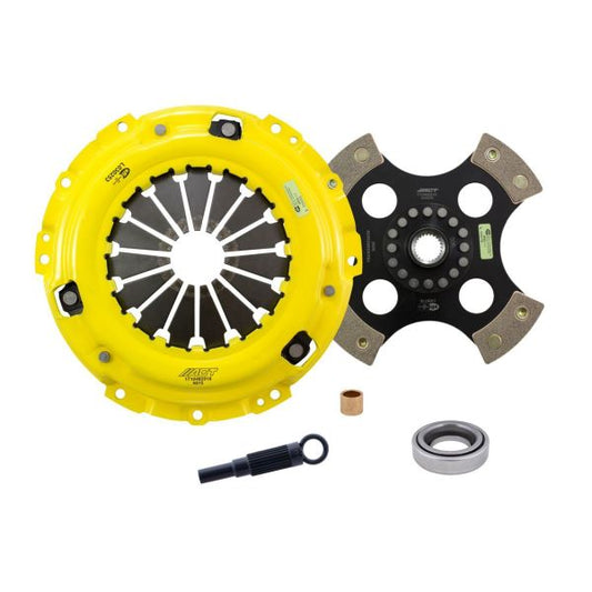ACT HD/Race Rigid 4 Pad Clutch Kit 1990-1998 Nissan Bluebird SSS Attessa LTD, 1991-1998 Nissan Silvia K