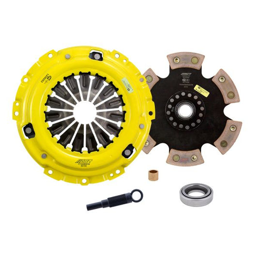 ACT XT/Race Rigid 6 Pad Clutch Kit 1990-1998 Nissan Bluebird SSS Attessa LTD, 1991-1998 Nissan Silvia K