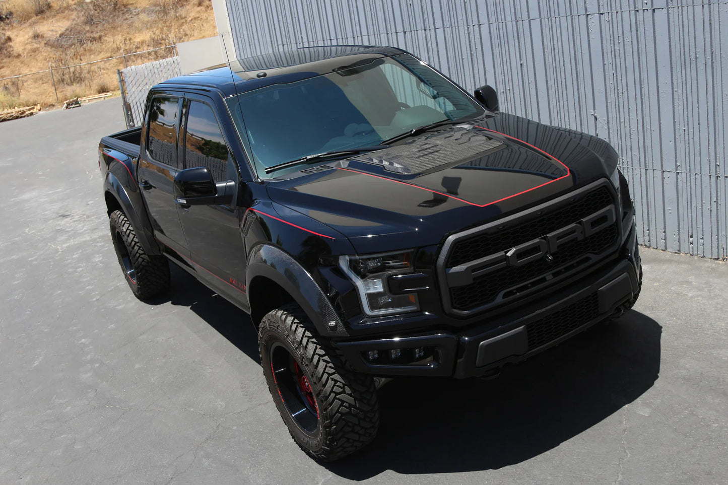 Carbon Fiber Ford F-150 Raptor Hood Vent 2017-2020