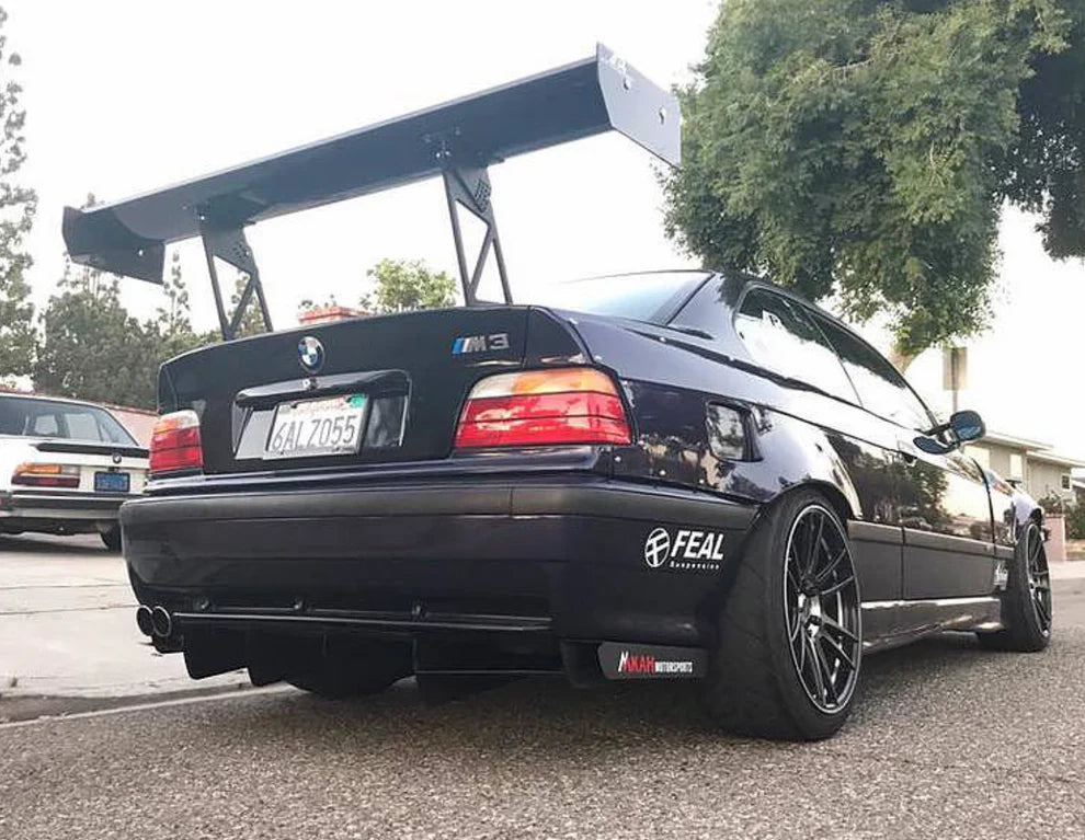Big Duck Club - BMW E36 Coupe Rear Overfenders V1 (+55mm)