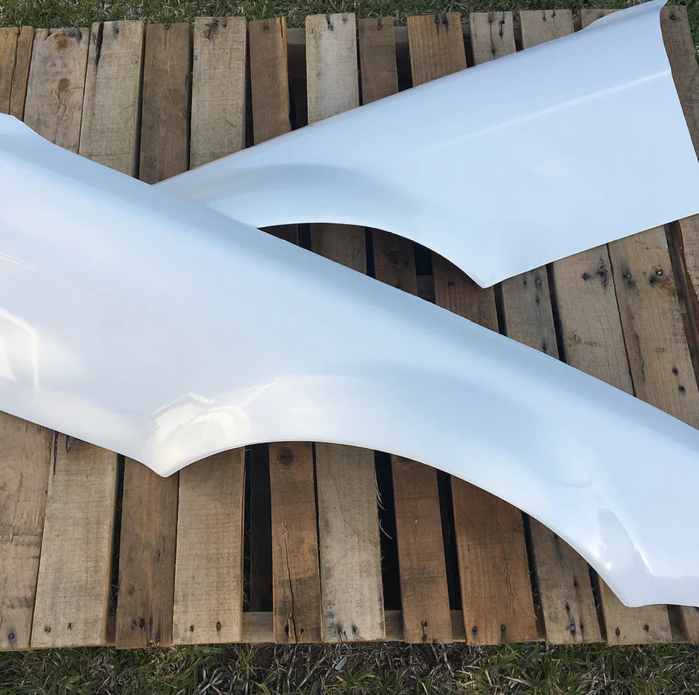 Big Duck Club - BMW E36 Coupe Front Overfenders V2 (63mm)