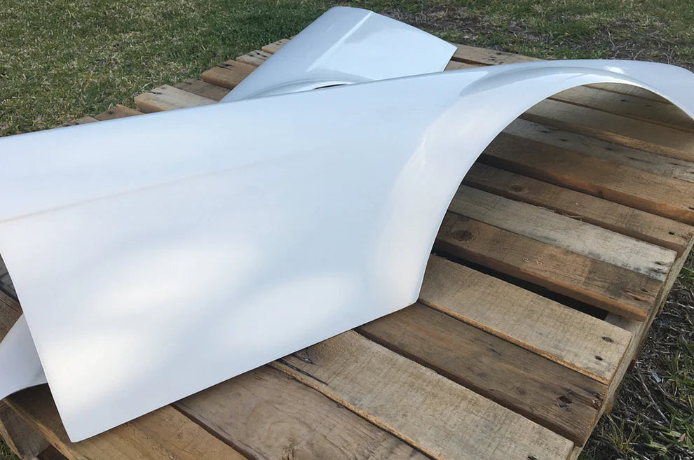 Big Duck Club - BMW E36 Sedan Front Overfenders V2 (+55mm)