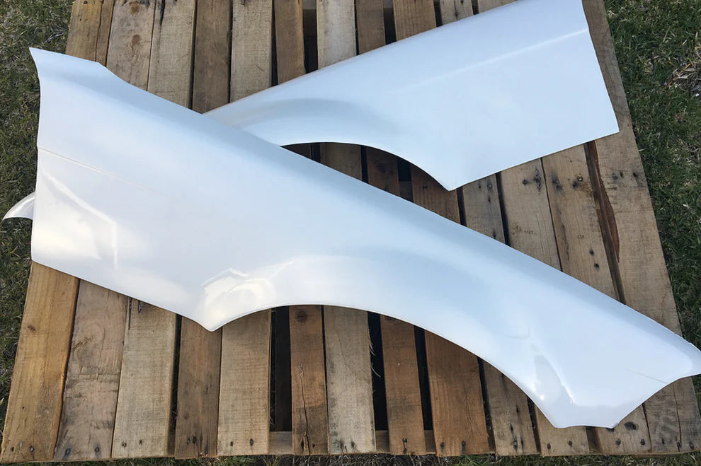 Big Duck Club - BMW E36 Sedan Front Overfenders V2 (+55mm)