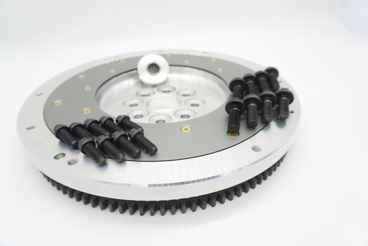 Autosports Engineering Billet 2JZ CD009 Hybrid CUT-Version Conversion Flywheel - A340 Bell Housing J1 J2 J3