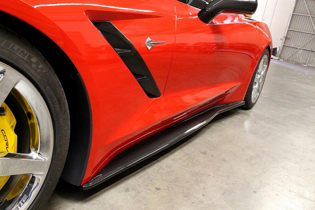 Corvette C7 Carbon Fiber Fender Vents 2014-2019