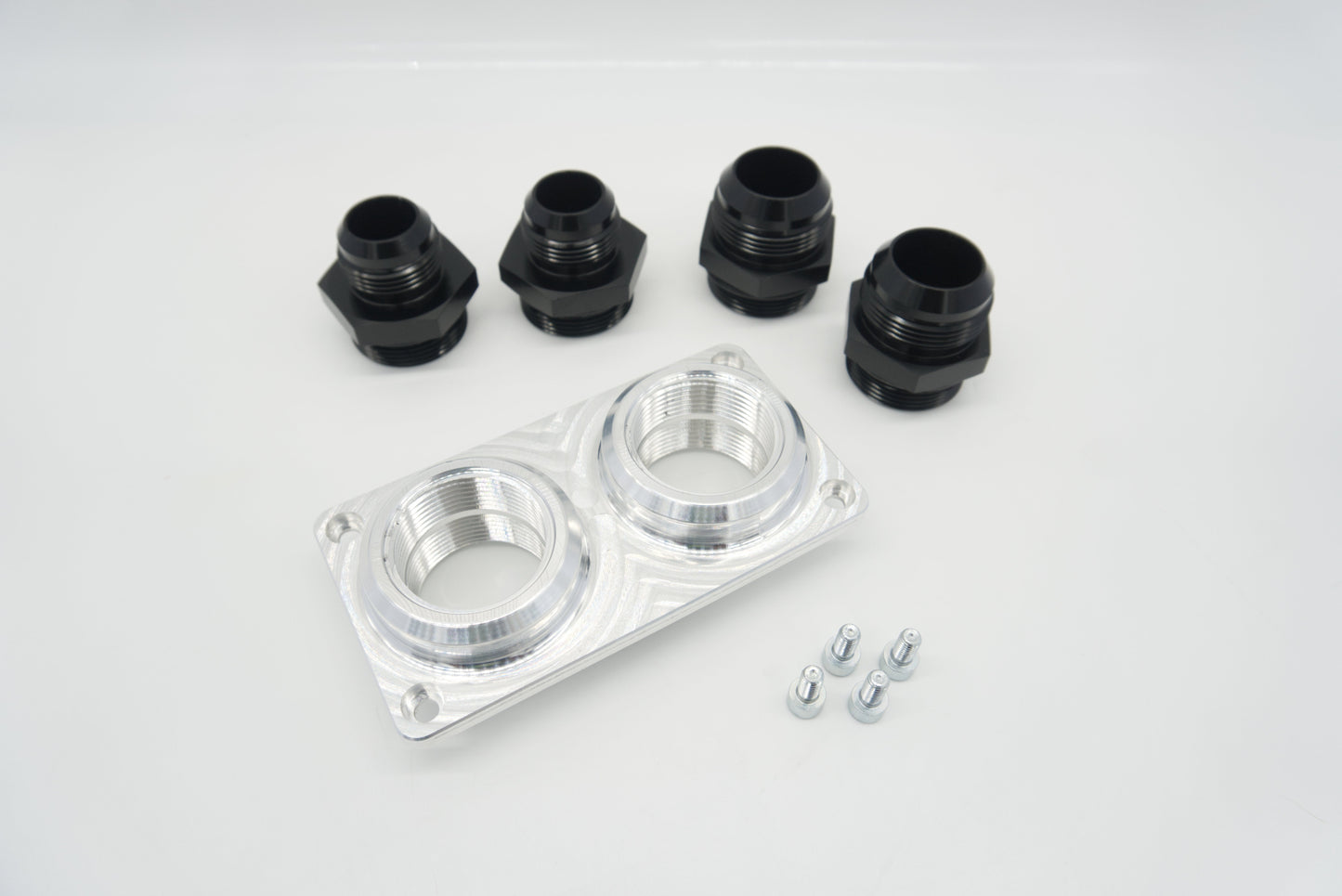 ASE Billet Firewall Plate Dual 16AN Pass Through