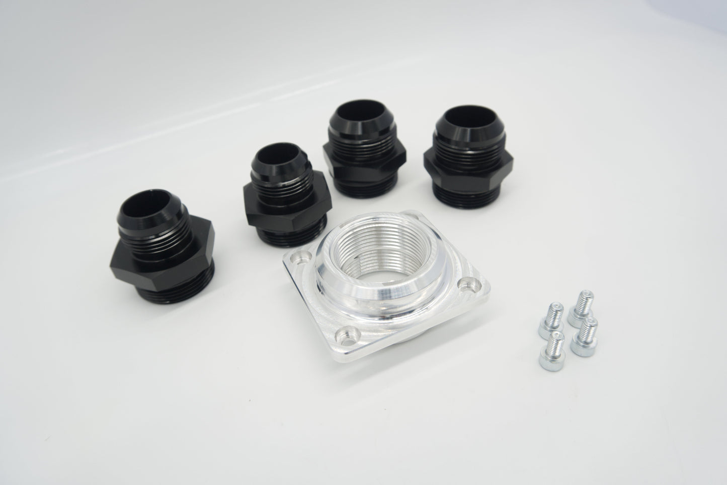 ASE Billet Firewall Plate Single 20AN Pass Through