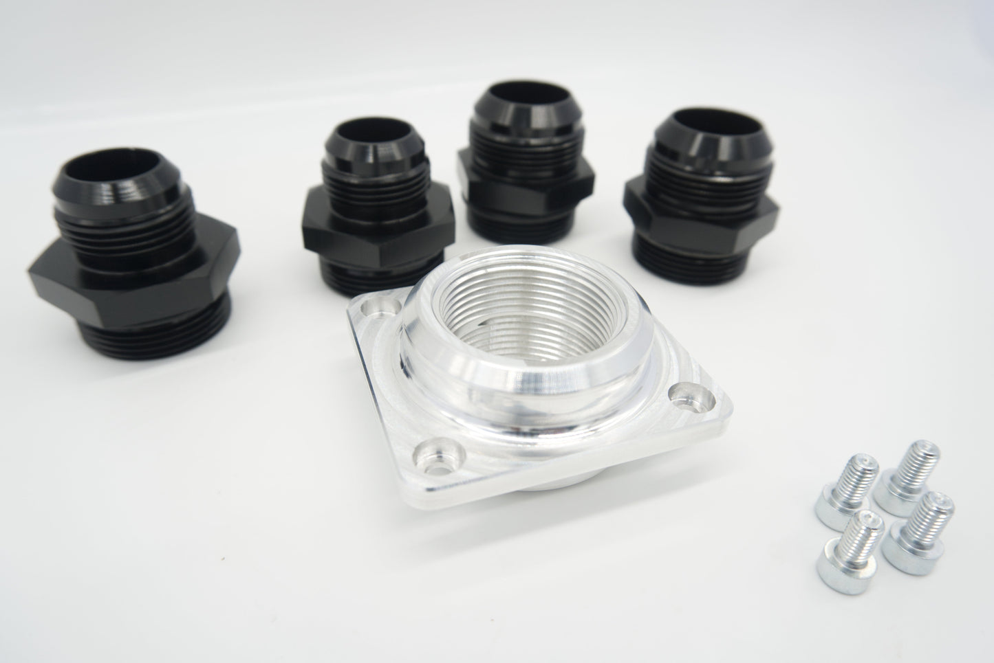 ASE Billet Firewall Plate Single 20AN Pass Through