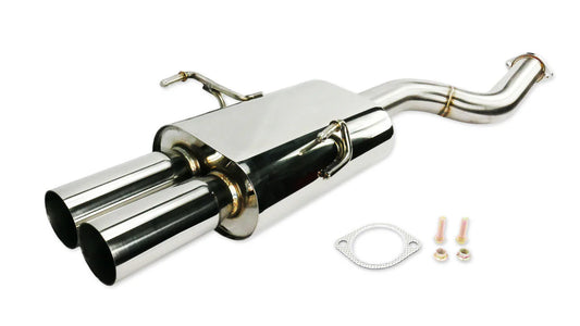 ISR Performance - SERIES II - MBSE Resonated Modular Cat back exhaust system - BMW E36 (IS-S2MBSER-E36)