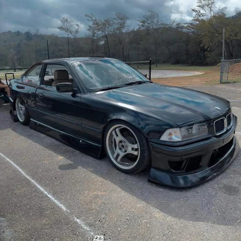 KBD - BMW E36 3 Series 2DR 4DR 1992-1998 ISB Style 4 Piece Polyurethane Full Body Kit (37-6821)