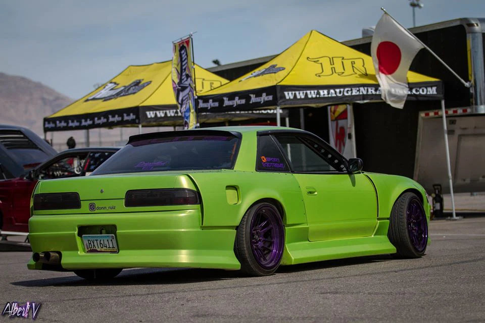 2FPERFORMANCE - NISSAN S13 240SX COUPE SILVIA SUPER DOOF KIT (SILVIA FRONT - COUPE REAR)