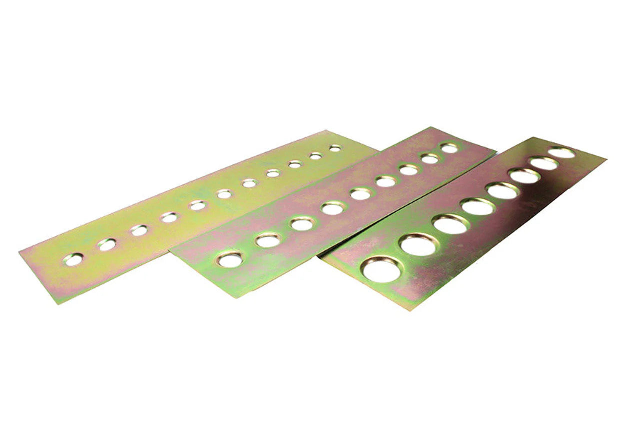 ISR Performance - Universal Steel Gusset Dimple Plates - 29mm Holes (IS-9982-29MM)